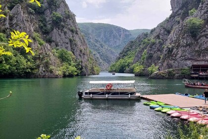 Skopje: Excursión de media jornada al Cañón de Matka y al Monte Vodno