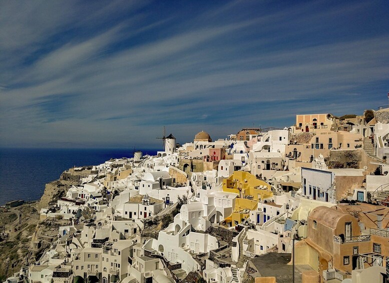 Picture 4 for Activity Santorini: Private Sunset Tour with Wine Tasting and Dinner