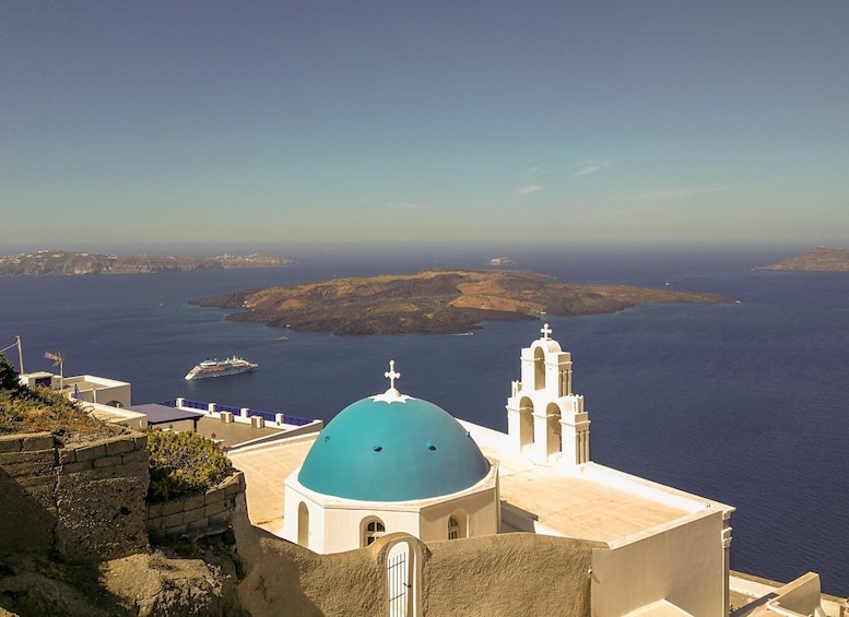 Picture 5 for Activity Santorini: Private Island Tour with Wine Tasting and Dinner