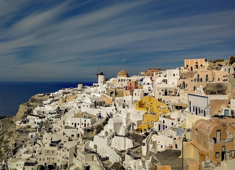 Picture 4 for Activity Santorini: Private Sunset Tour with Wine Tasting and Dinner