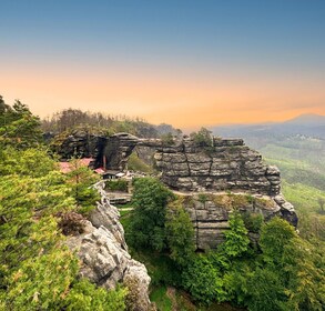 Desde Praga: Bohemia y Suiza Sajona: Sorprendente excursión de un día