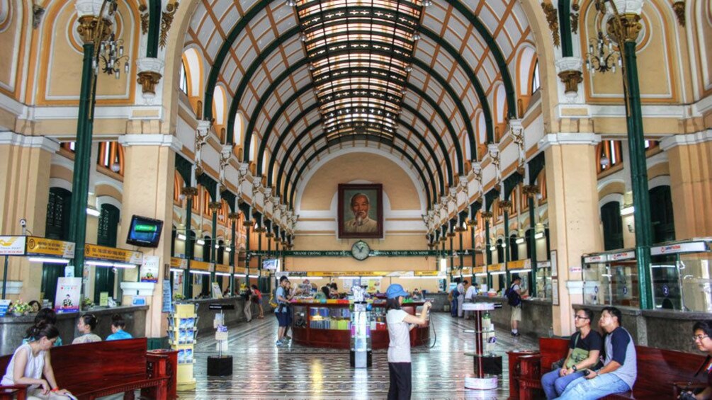 Interior of Phu My port in Ho Chi Minh City