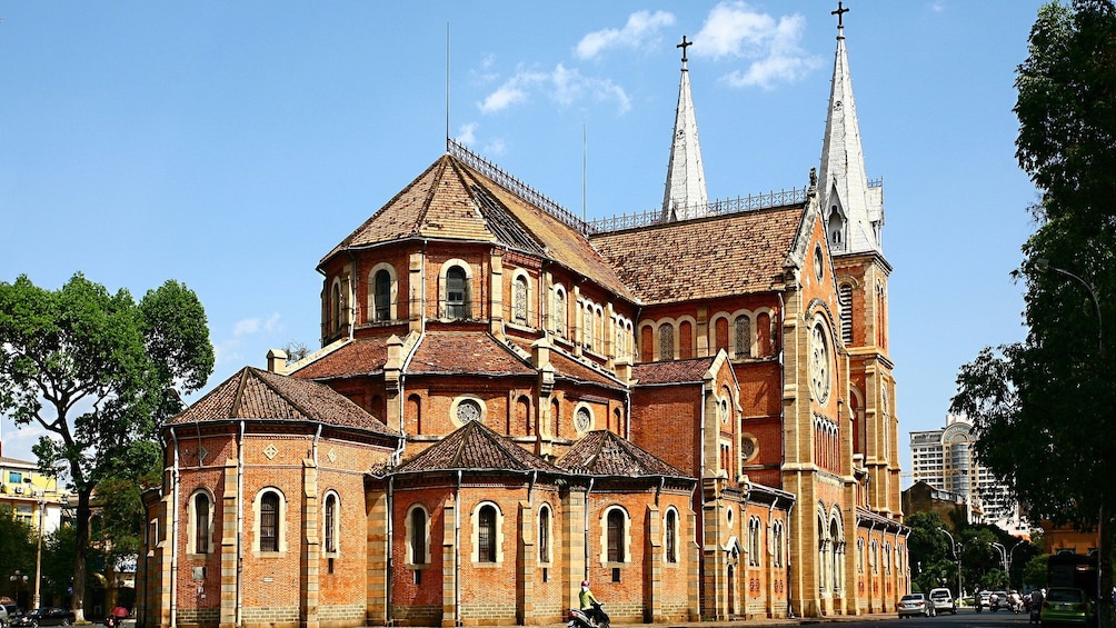 Back of Saigon Norte-Dame Basilica in Ho Chi Minh City