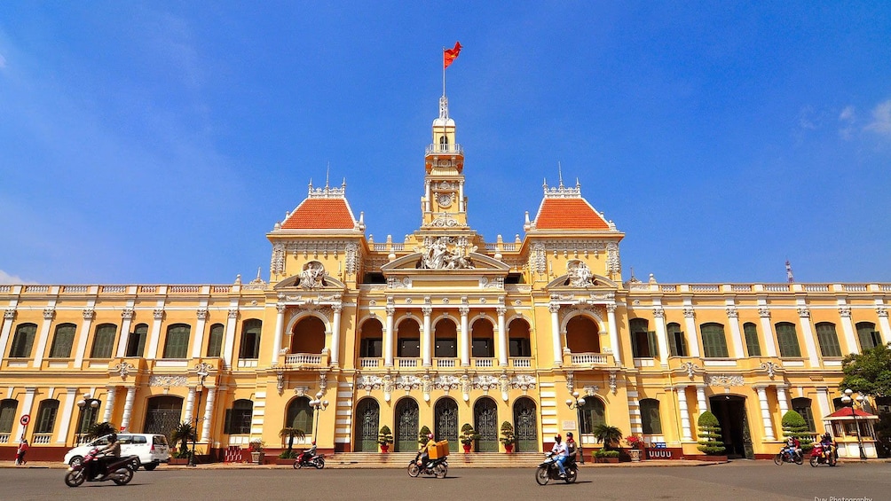 Front of Ho Chi Minh City Hall
