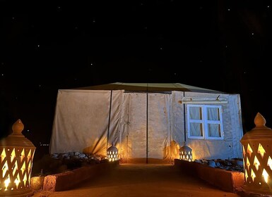Marrakech: Agafay Desert Retreat, Zelt, Abendessen, Show & Pool