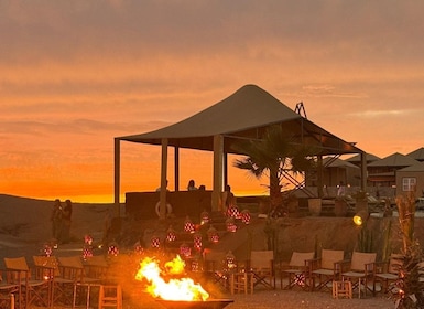 Marrakech: Agafay Desert Retreat, Tent, Dinner, Show & Pool