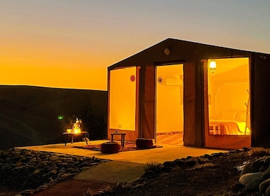 馬拉喀什：Agafay Desert Retreat、帳篷、晚餐、表演和泳池