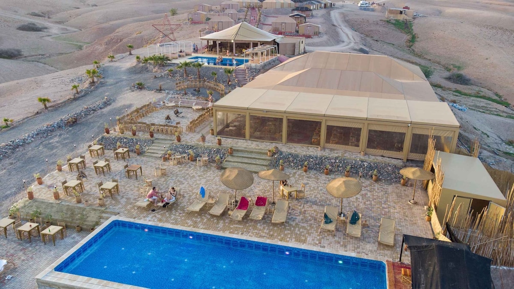 Picture 45 for Activity Marrakech: Agafay Desert Retreat, Tent, Dinner, Show & Pool