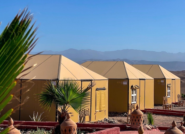 Picture 3 for Activity Marrakech: Agafay Desert Retreat, Tent, Dinner, Show & Pool