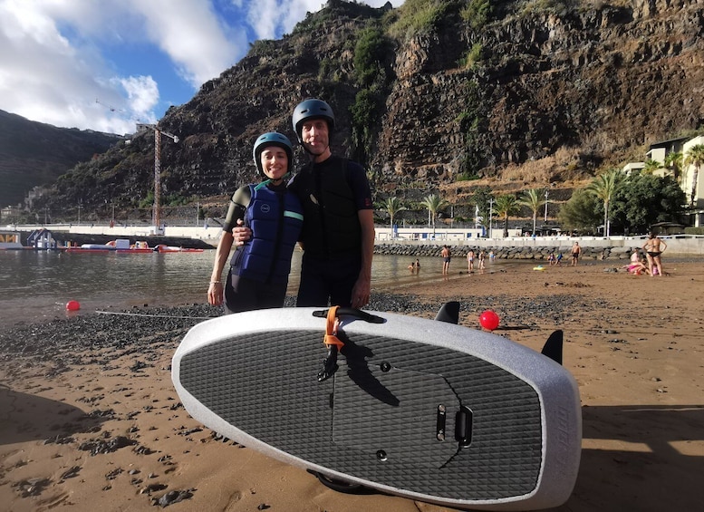 Picture 3 for Activity Efoil Surf Board Lesson in Calheta Beach