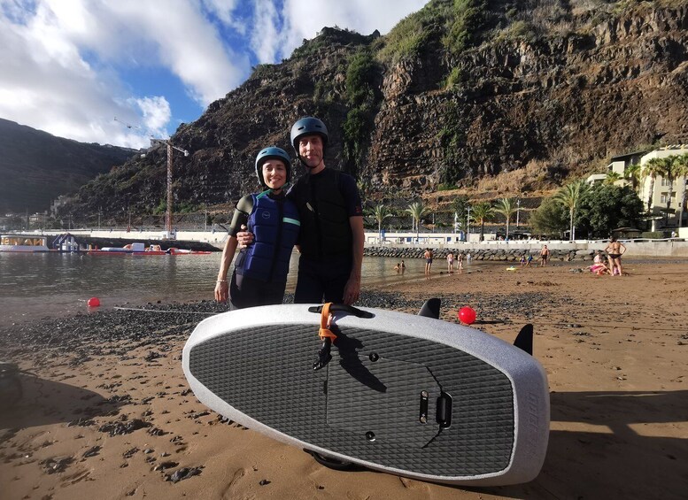 Picture 3 for Activity Efoil Surf Board Lesson in Calheta Beach