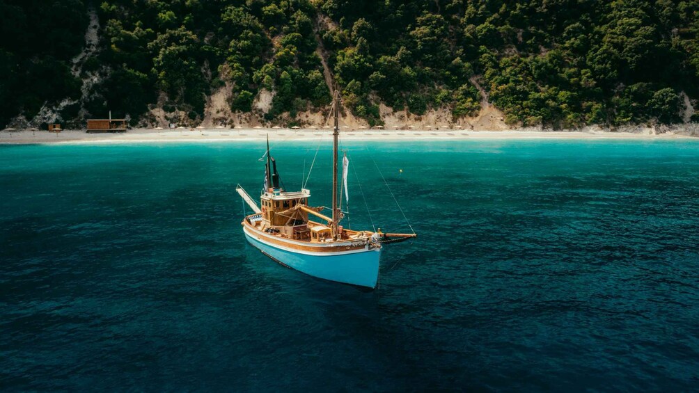 Lefkada: Private Cruise on a Traditional Kaiki Boat