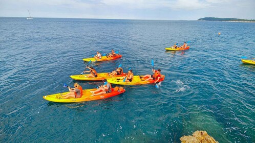 Pula: Excursión en Kayak por el Cañón de Muzil, Snorkel y Salto de Acantila...