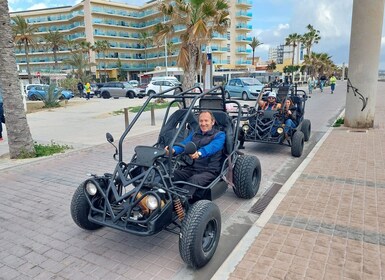 Palma de Mallorca: aventura en buggy de 2 plazas