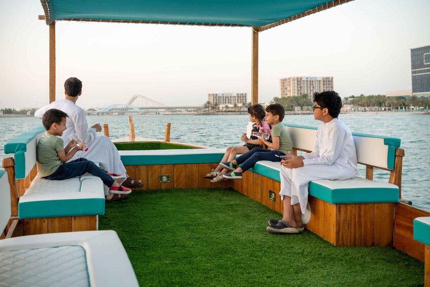 Picture 4 for Activity Abu Dhabi: Sea Breeze Boat Tour