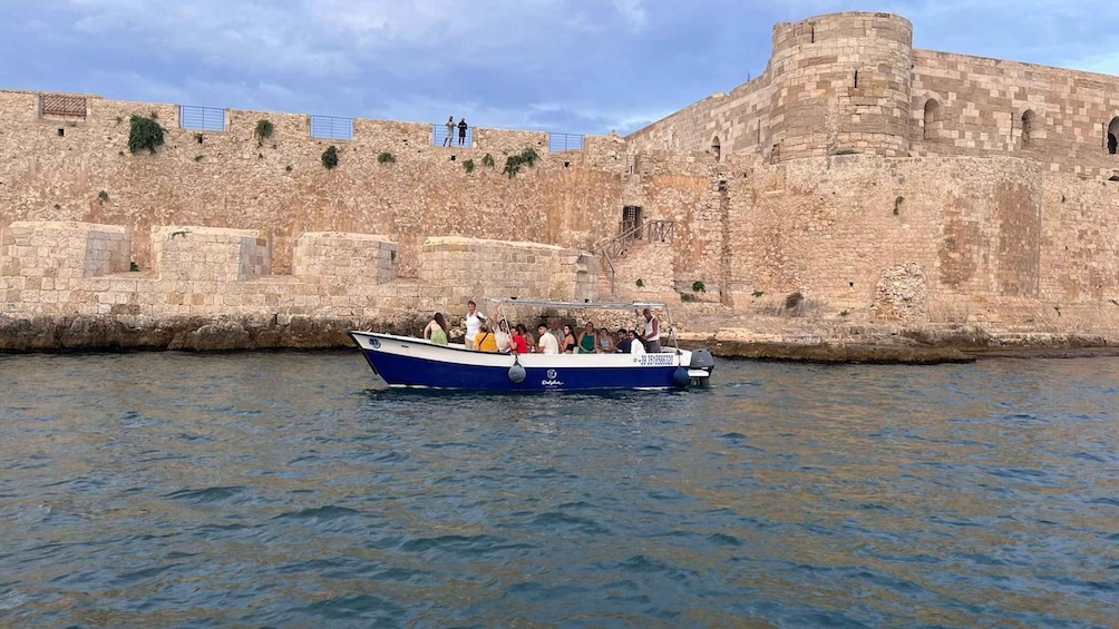 Picture 3 for Activity Syracuse: Pillirina, Ortigia, and Sea Caves Tour by Boat