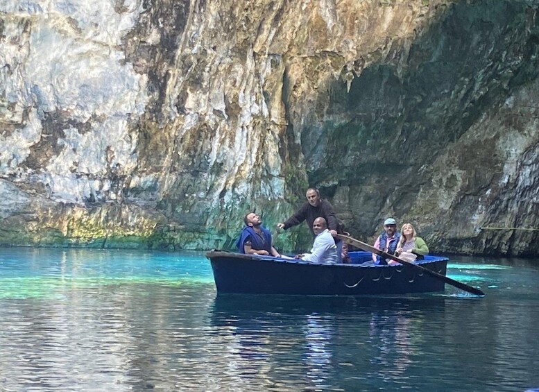 Picture 6 for Activity Kefalonia: Natural Wonders Boat Ride and Beach Visit