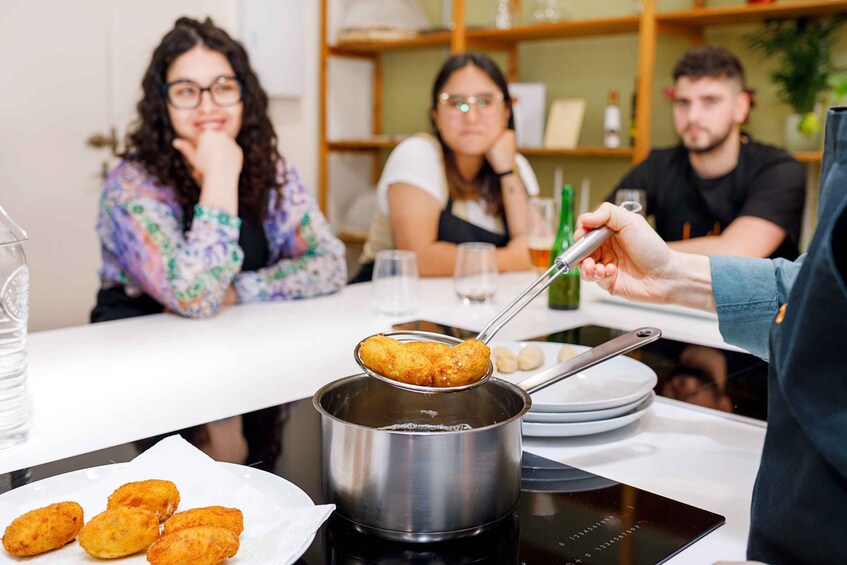 Picture 7 for Activity Madrid: Tapas Cooking Class at a Private Local Eatery