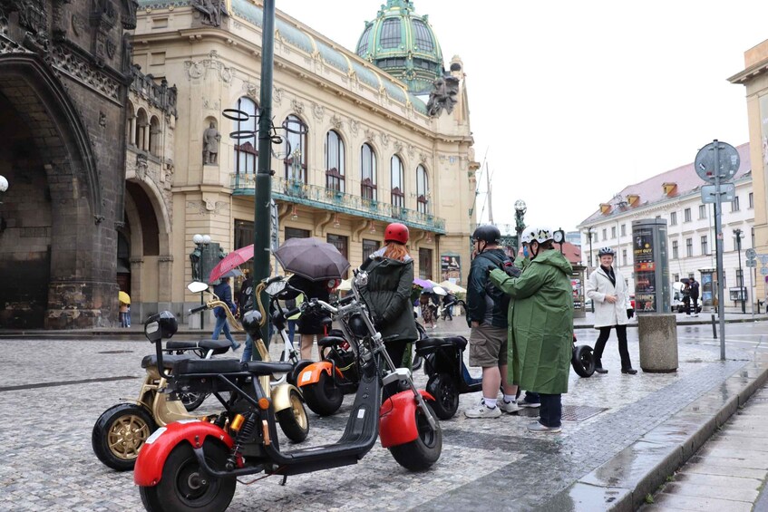Picture 5 for Activity Prague on wheels: Private, Live-guided tours on eScooters