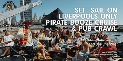 Liverpool: Pirate Pub Crawl & Boat Tour