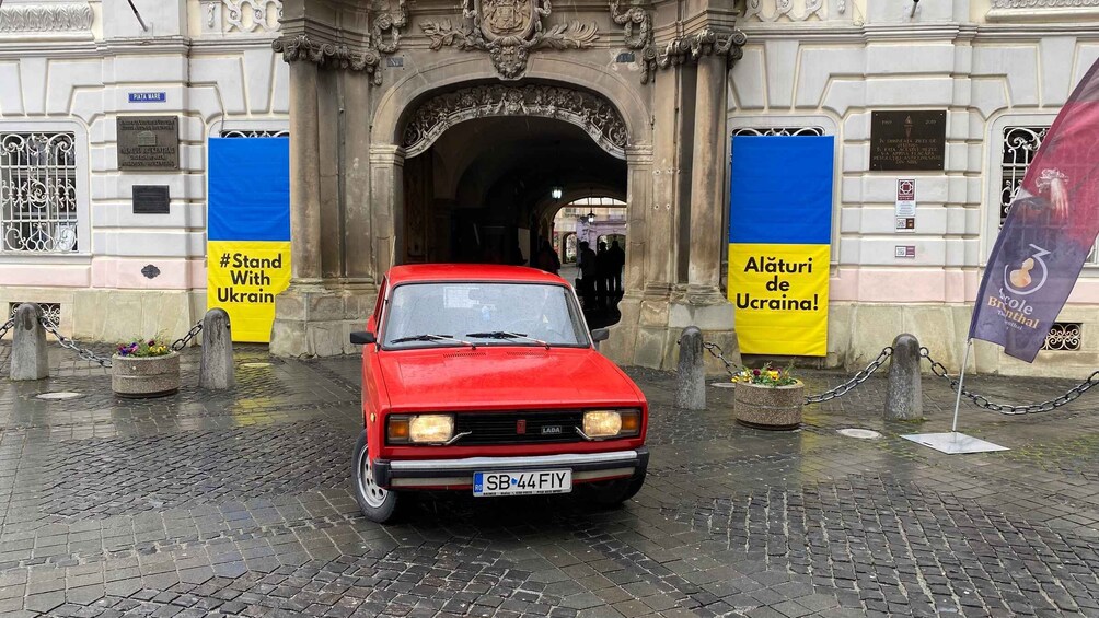 Medias: Private Tour in Vintage Car with Fortified Churches