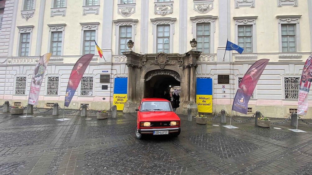 Picture 4 for Activity Medias: Private Tour in Vintage Car with Fortified Churches