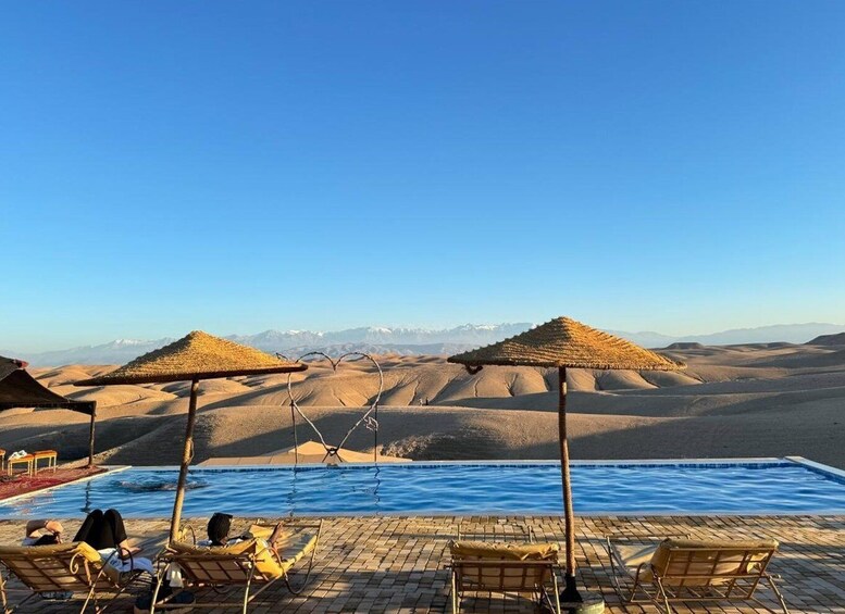 Picture 5 for Activity Marrakech: Agafay Desert Quad, Camel or Pool Day with Lunch