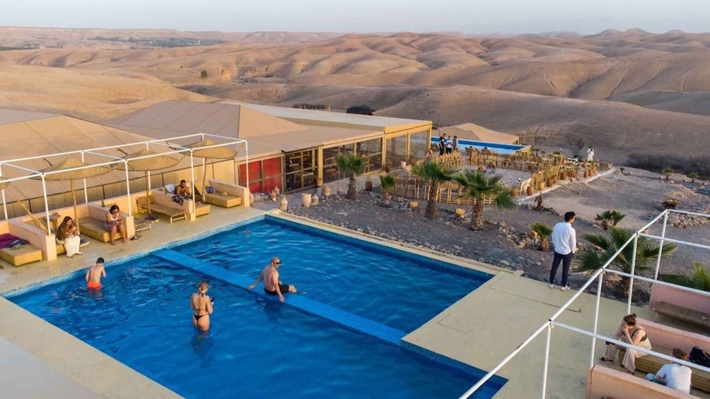 Marrakech: Agafay Desert Quad, Camel or Pool Day with Lunch