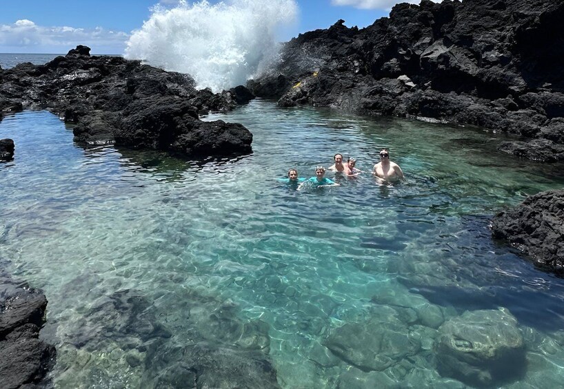 Picture 7 for Activity Pāhoa: Short Private Hike To Secret Jungle Tide Pool