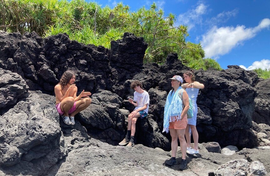 Picture 27 for Activity Pāhoa: Short Private Hike To Secret Jungle Tide Pool