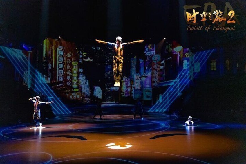 Shanghai Must-See Acrobatics Show with Transfer