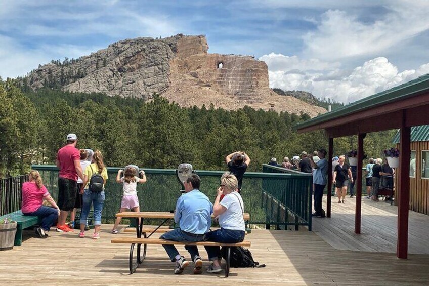 Crazy Horse Memorial is the largest carving in the world!