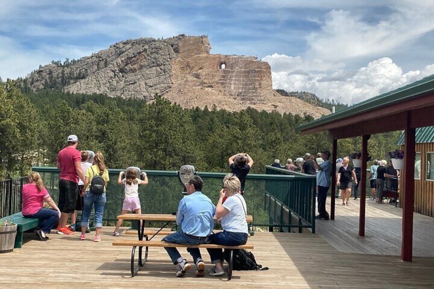 Crazy Horse Memorial is the largest carving in the world!