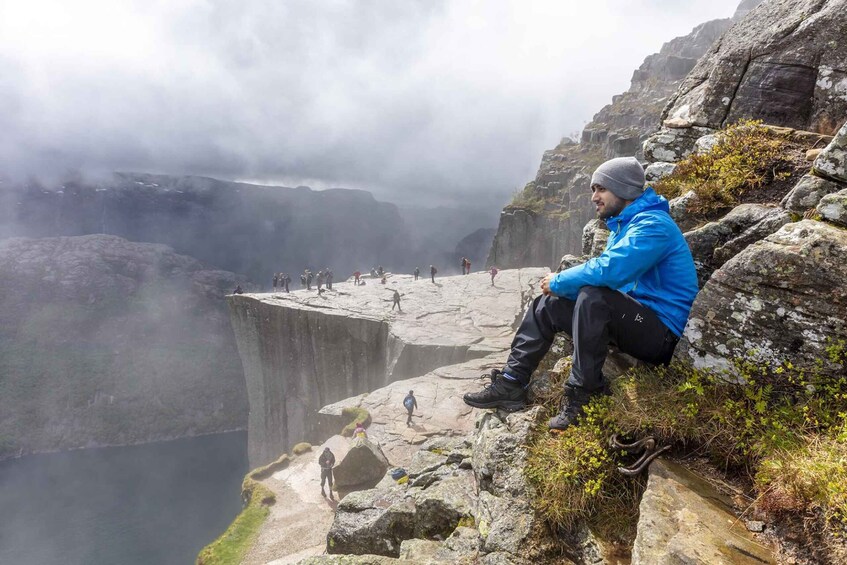 Picture 1 for Activity Preikestolen Hidden Trail Hike + Canoe Trip