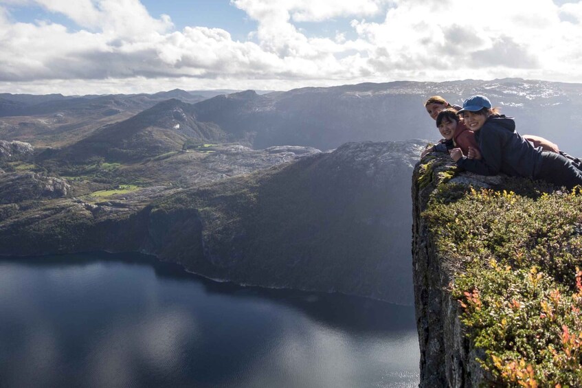 Picture 7 for Activity Preikestolen Hidden Trail Hike + Canoe Trip