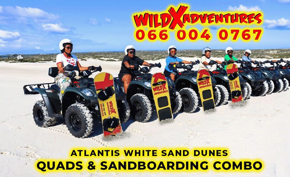 Capetown: Atlantis Dunes Quad & Classic Sandboarding