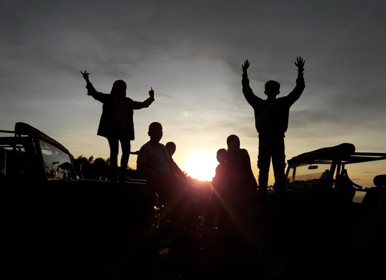 Mt. Merapi Sunrise, Borobudur Climb Up & Prambanan Temple