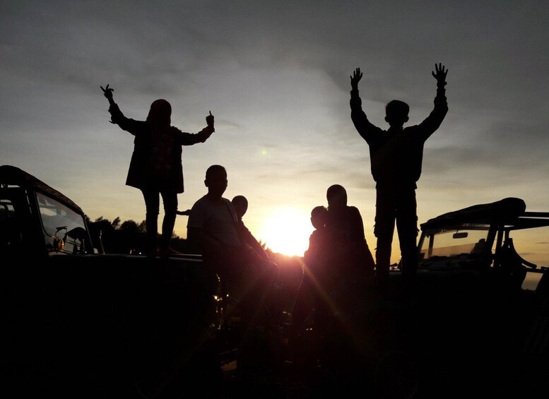 Mt. Merapi Sunrise, Borobudur Climb Up & Prambanan Temple