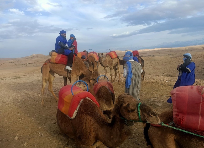 Picture 2 for Activity Sunset Camel Ride in Agafay Desert from Marrakech