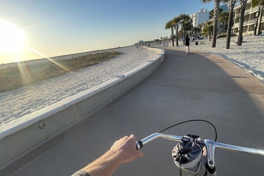 Private Bike Ride to The Secret Garden in St. Pete Beach