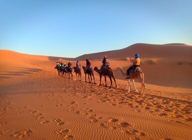 ทัวร์ทะเลทราย 4 วันจาก Marrakech ถึง Merzouga Erg chebbi