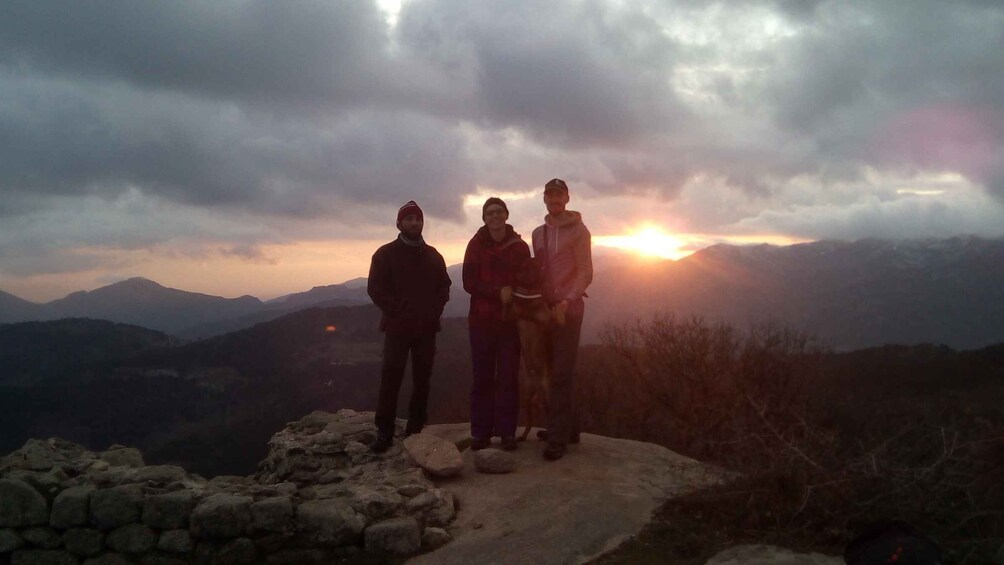 Picture 2 for Activity Serra-di-Scopamène: Private Sunset Hike with Snacks and Wine