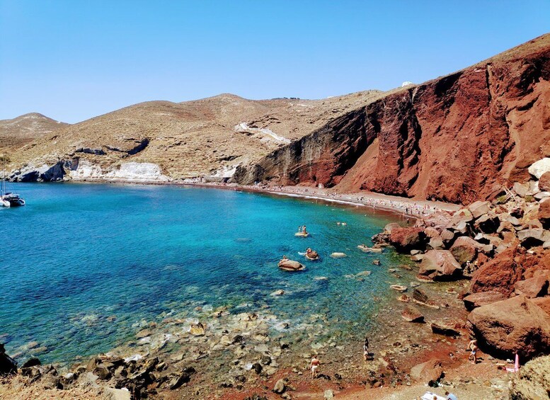 Picture 2 for Activity Santorini: Private Full Day Sunset Tour with Dinner