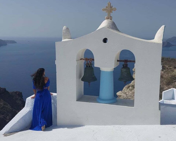 Santorini: Private Full Day Sunset Tour with Dinner