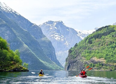 From Flåm: Nærøyfjord 3 Day Kayaking and Camping Tour