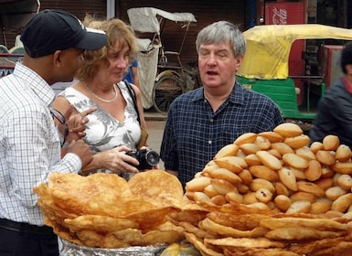 Agra: Tour a piedi del cibo di strada con degustazioni