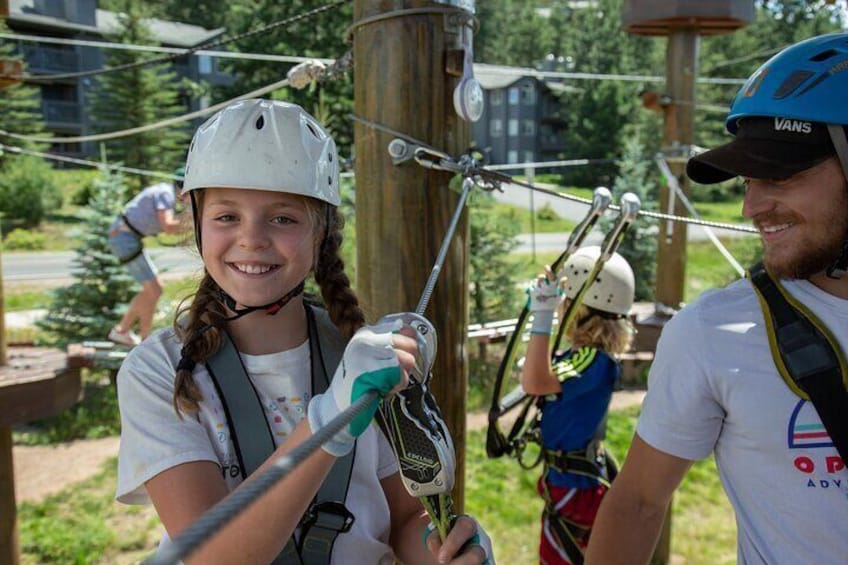Activity to Open Air Adventure Park.