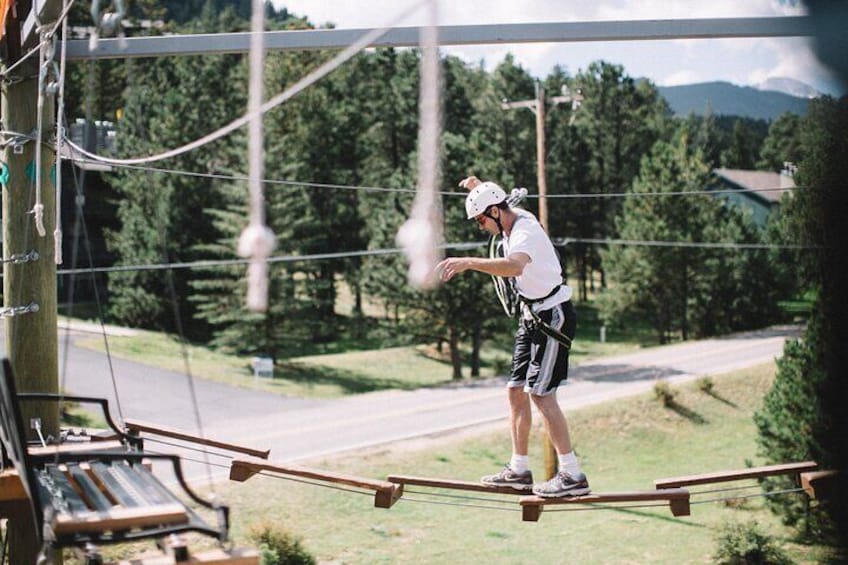 Activity to Open Air Adventure Park.