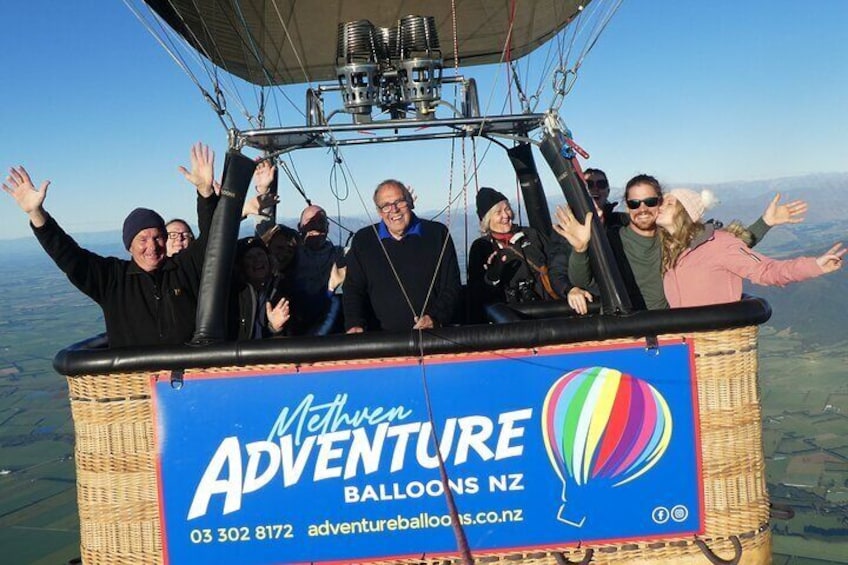 4-Hour Wanaka Scenic Hot Air Balloon Flights