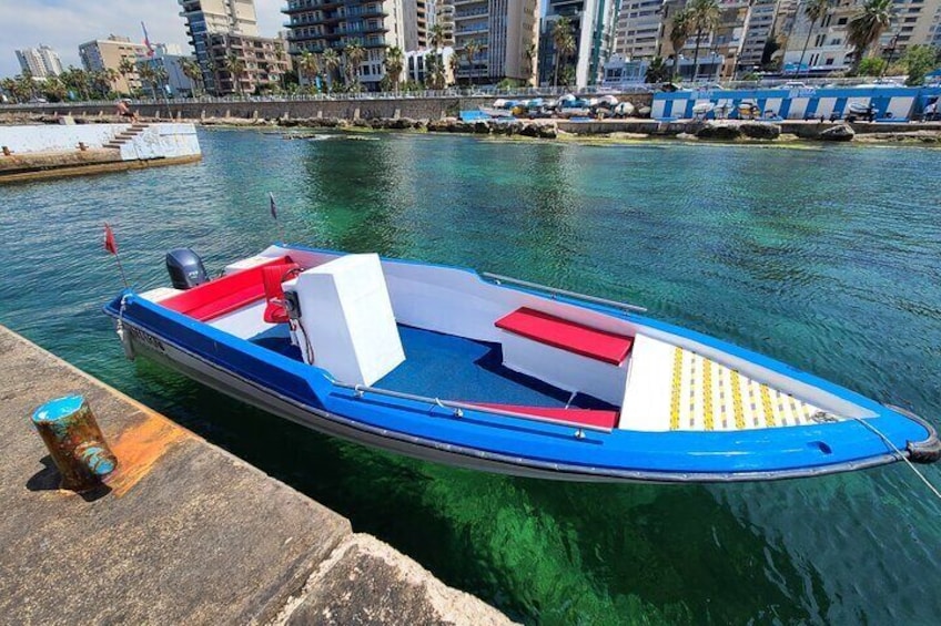 Pigeon Rocks Boat Ride Beirut (Raouche Rocks)